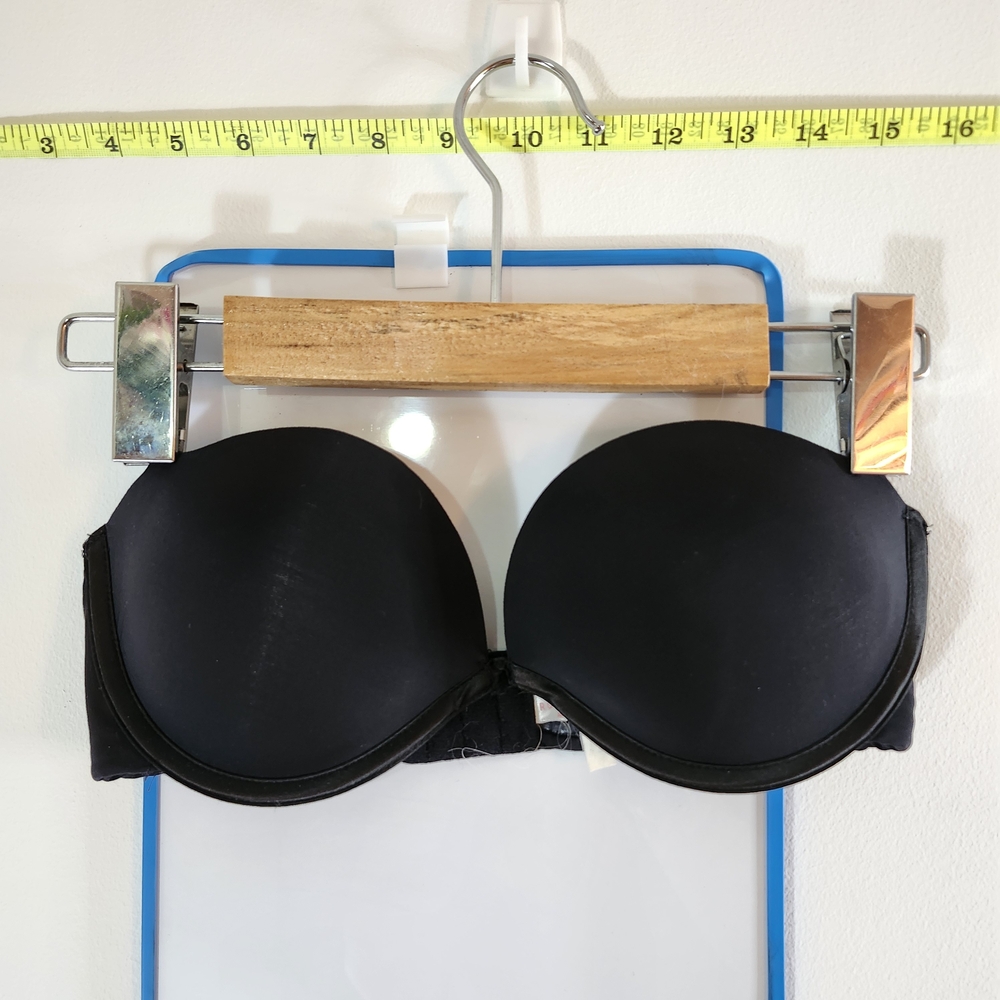 Black Strapless Bra